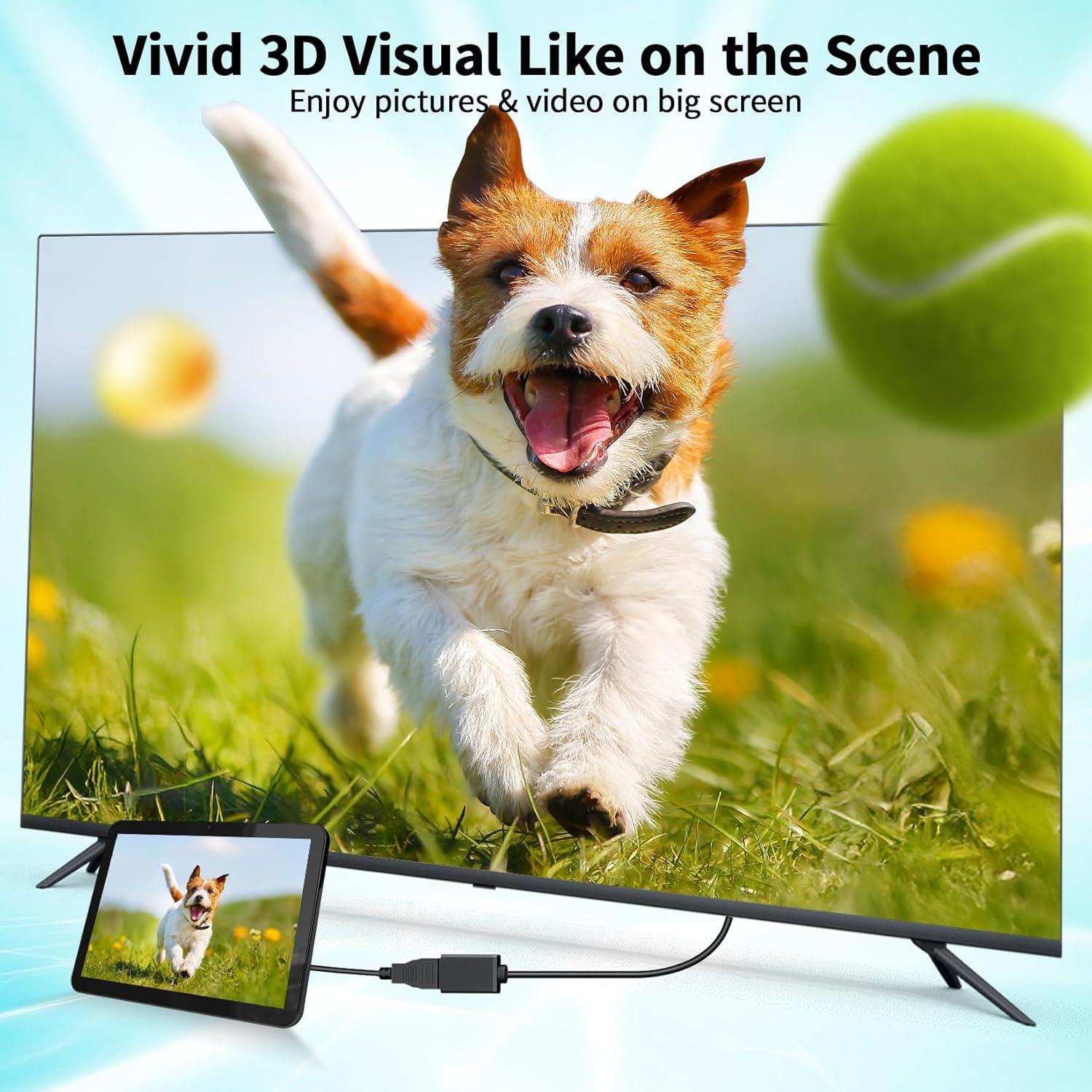 Adaptador Mini HDMI a HDMI LUKFOCAB 4K 30cm Soporta 18Gbps