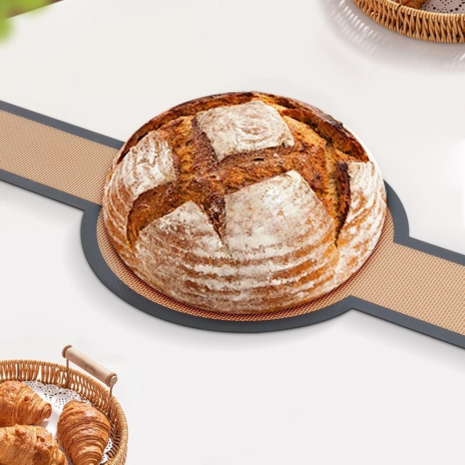 Juego de 3 Tapetes de Silicona Jeasor para Hornear 60x40cm