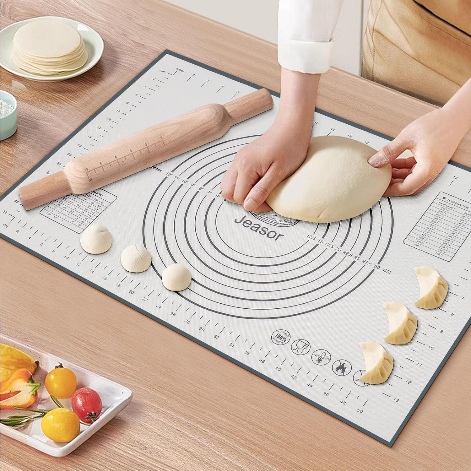 Juego de 3 Tapetes de Silicona Jeasor para Hornear 60x40cm
