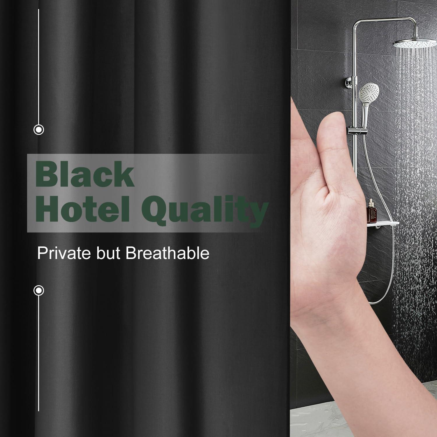 Cortina de Ducha UFRIDAY 121.92 x 182.88 cm Impermeable