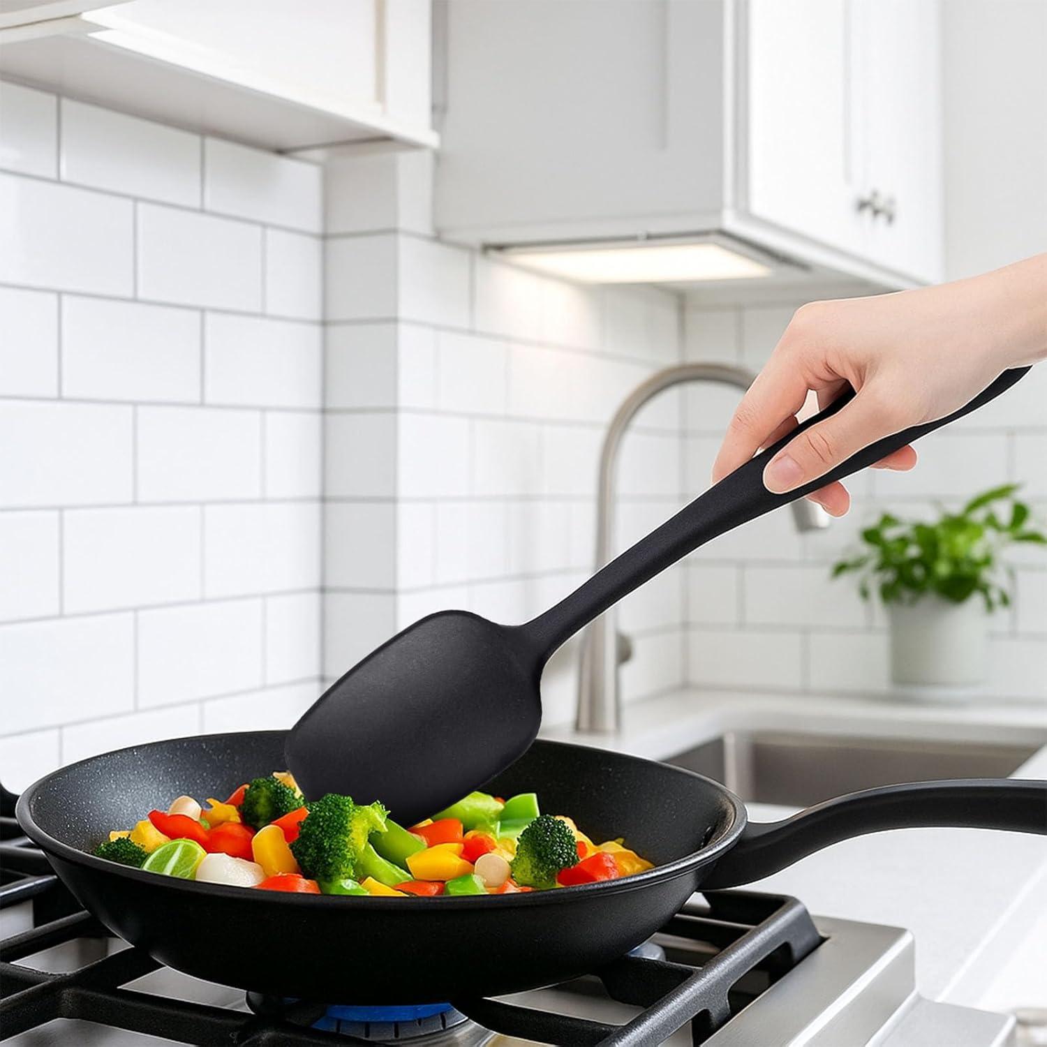 Conjunto de Espátulas de Silicona HANSGO 6PCS Grado Alimenticio