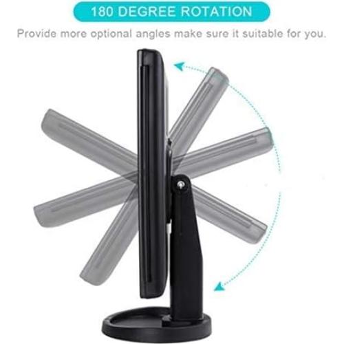 Espejo de Maquillaje Infitrans Trifold con Luces LED 1X 2X 3X