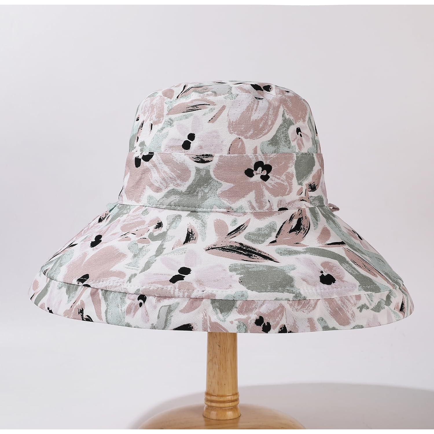 Sombrero de Sol Reversible HUAMULAN Beige Protección UV