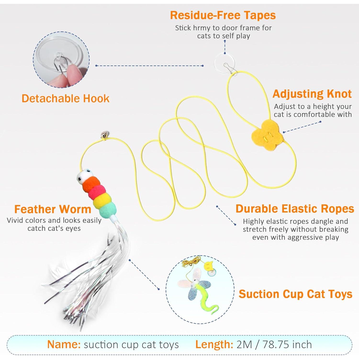 Juguetes Interactivos para Gatos KITCHSTAR 11 Piezas