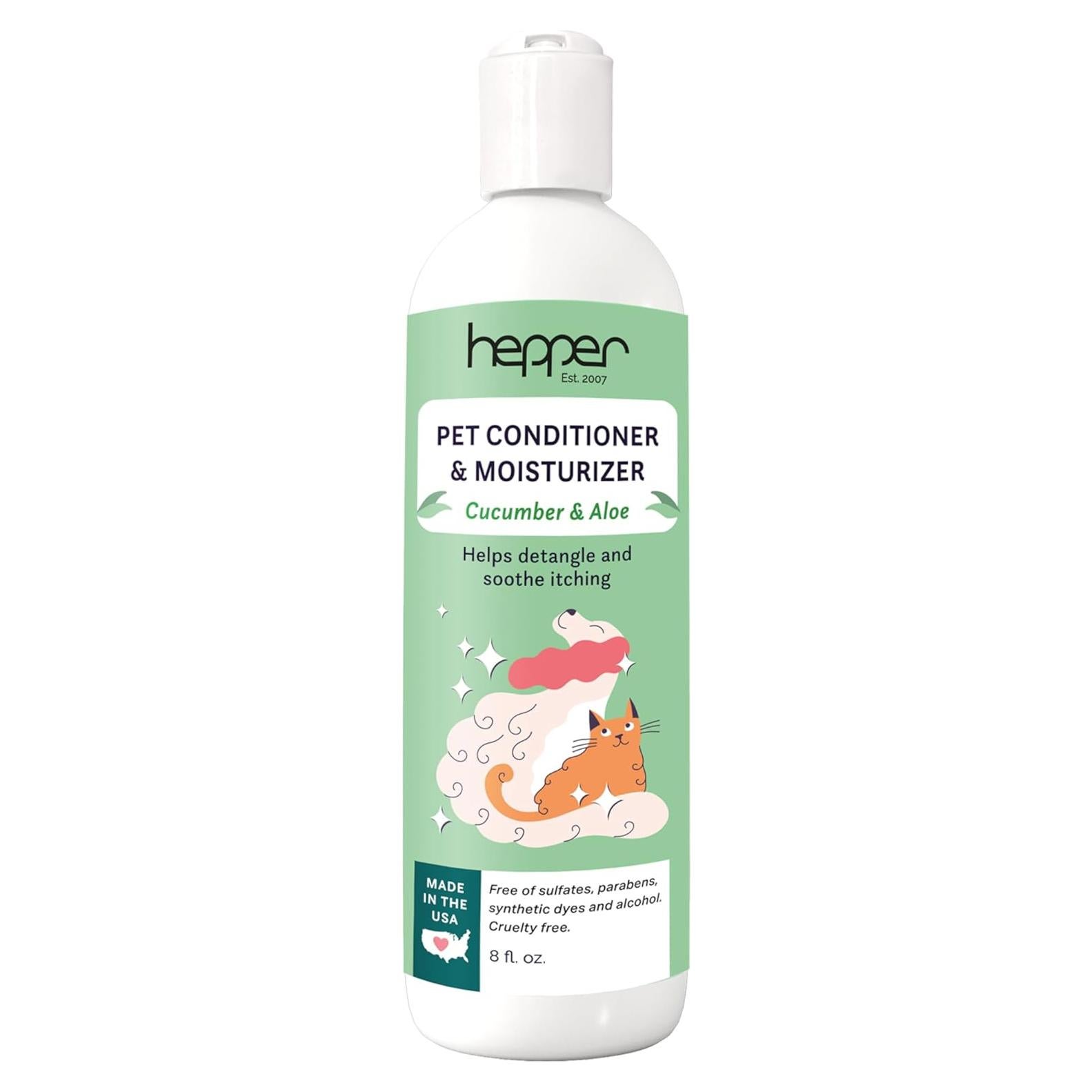 Acondicionador y Humectante Hepper para Mascotas 272g