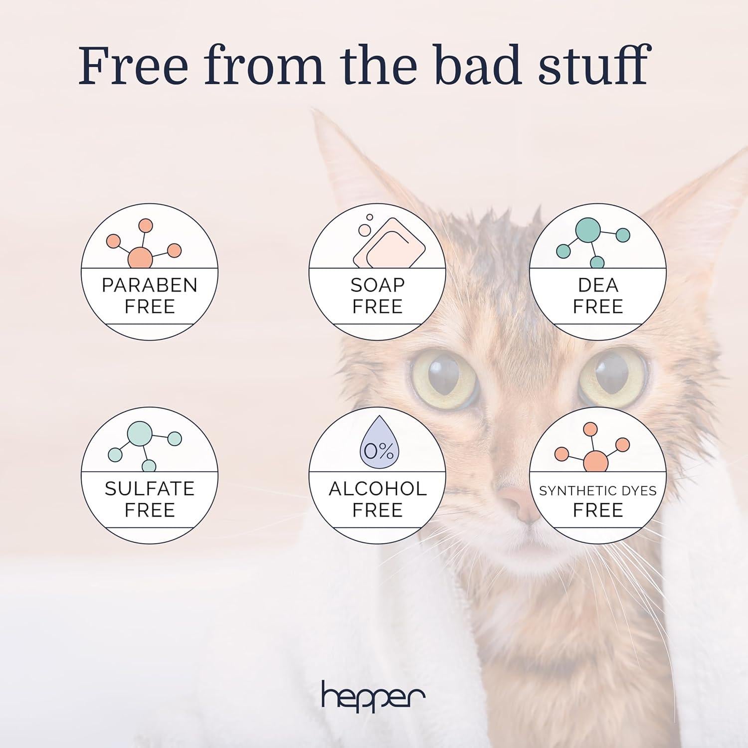 Acondicionador y Humectante Hepper para Mascotas 272g