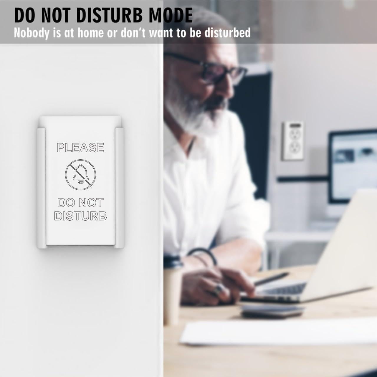 Timbre Inalámbrico SUNUPelec LM-DB100 2 Botones 2 Receptores