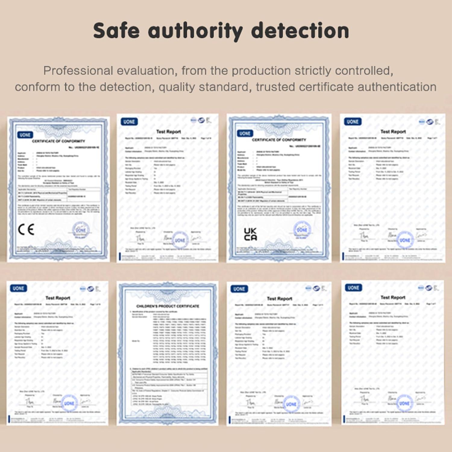 Soft Cloth Books for Baby Boys & Girls - Activity & Quiet Books for Toddlers & Infants - Sensory Busy Books with Clock & Expression