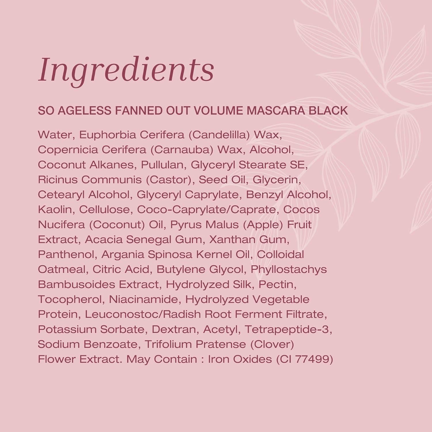 Máscara de Volumen Mineral Fusion So Ageless Negro 8.79 ml