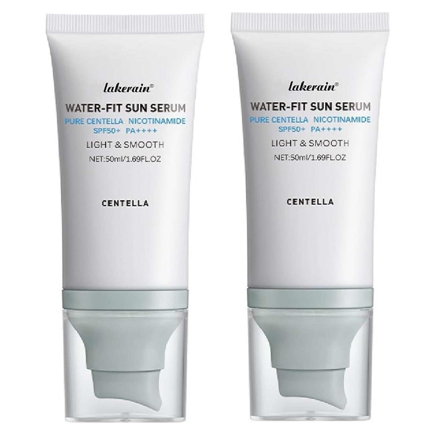 Protector Solar Facial SPF 50 Centella Asiatica 2PCS - Hidratante