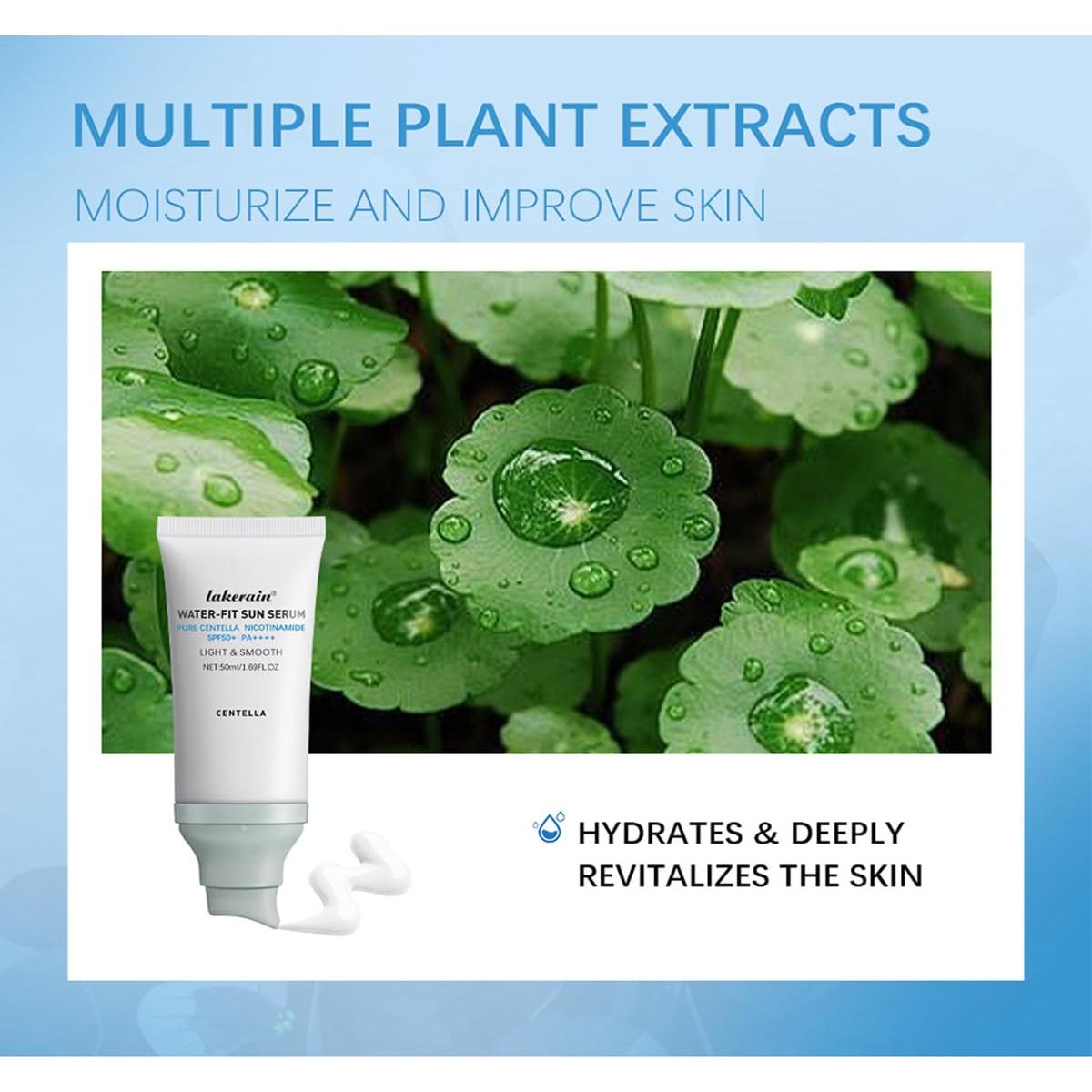 Protector Solar Facial SPF 50 Centella Asiatica 2PCS - Hidratante