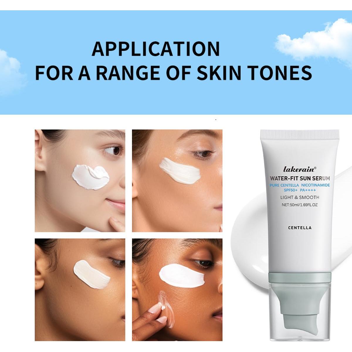 Protector Solar Facial SPF 50 Centella Asiatica 2PCS - Hidratante