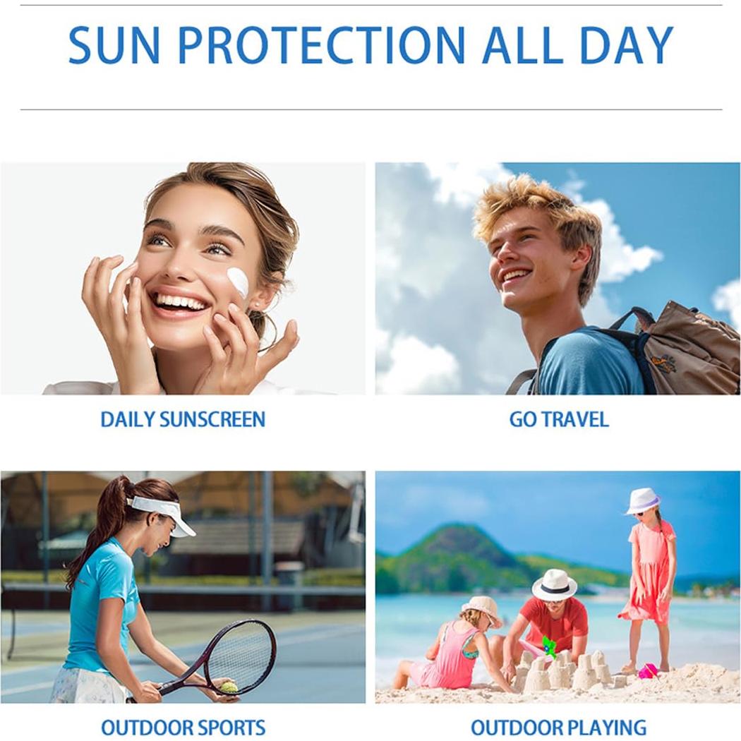 Protector Solar Facial SPF 50 Centella Asiatica 2PCS - Hidratante