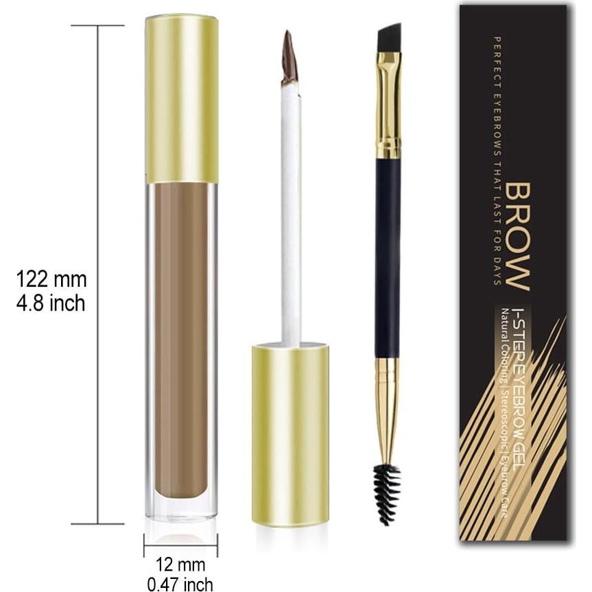 Gel para Cejas Caunmy 5g Castaño Claro Impermeable 72h