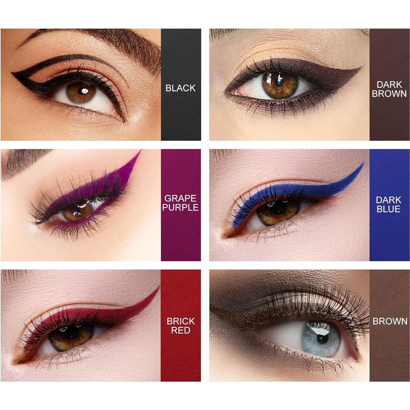 Conjunto de Lápices de Eyeliner 14 Colores Ownest Profesional