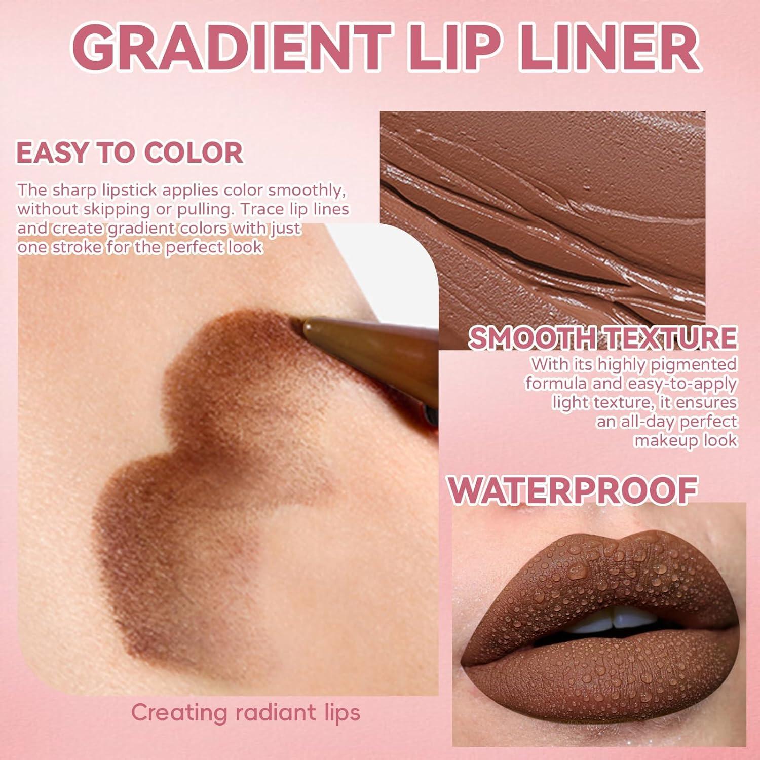 Kit de Labios - Lápiz Labial y Brillo Efecto Espejo 25g