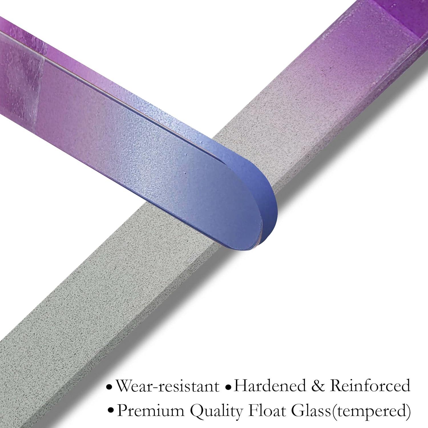 Set de 3 Limás de Uñas de Cristal P2P Nails - Azul