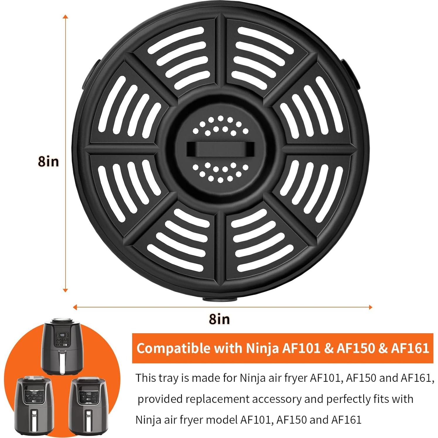 Cesta y bandeja de repuesto Ninja AF101 4 Qt antiadherente