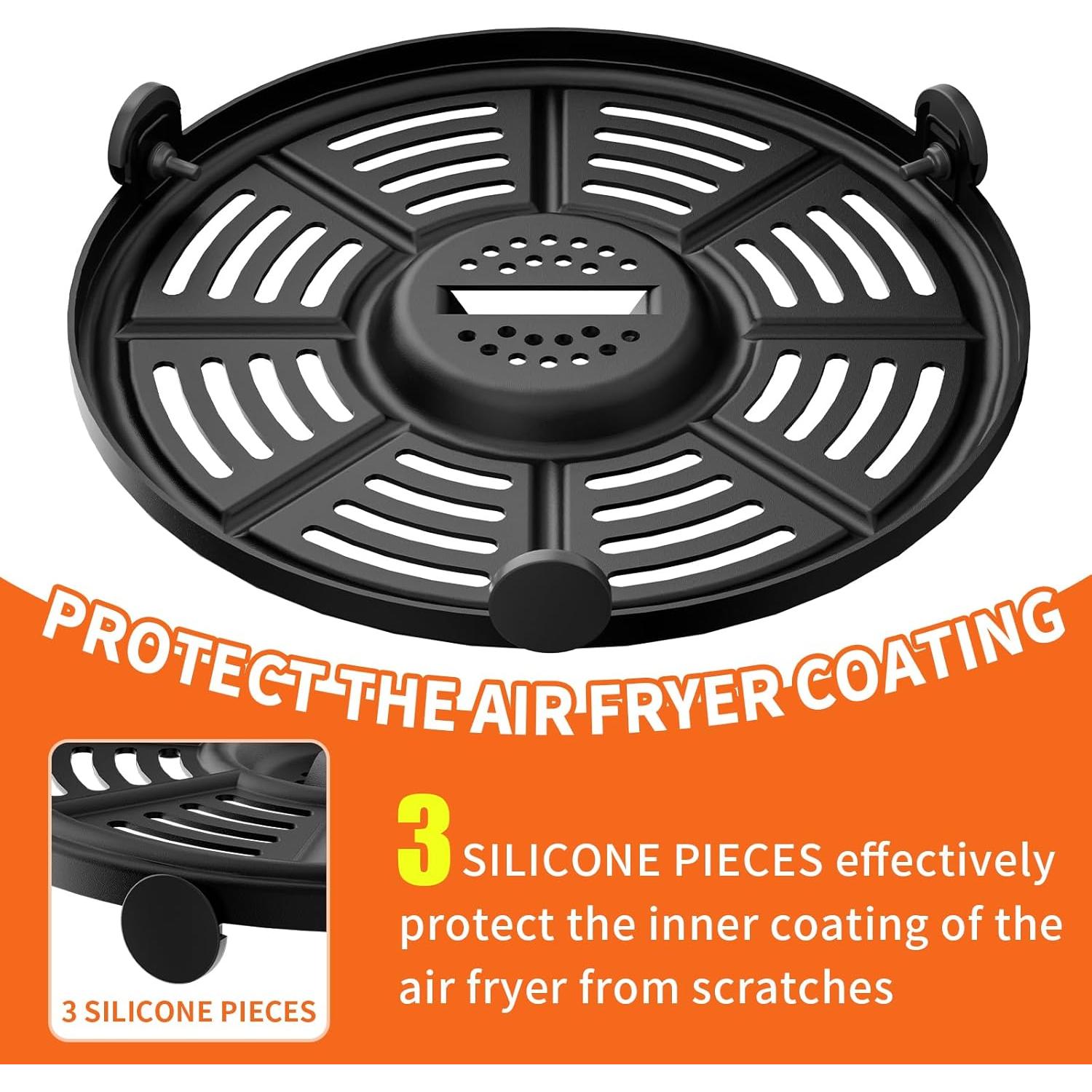 Cesta y bandeja de repuesto Ninja AF101 4 Qt antiadherente