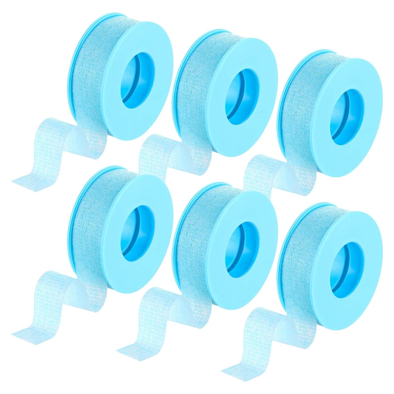 Cinta de Silicona Azul Nuanchu 6 Rollos 1.25 cm x 3.6 m