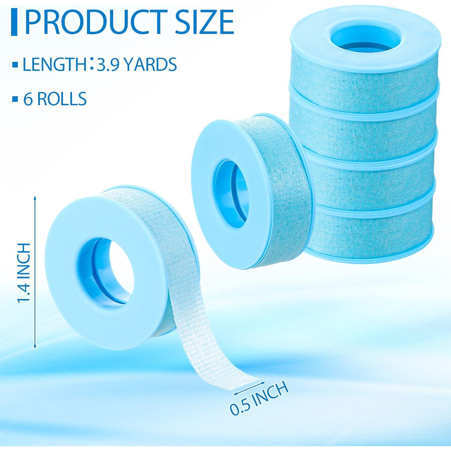 Cinta de Silicona Azul Nuanchu 6 Rollos 1.25 cm x 3.6 m