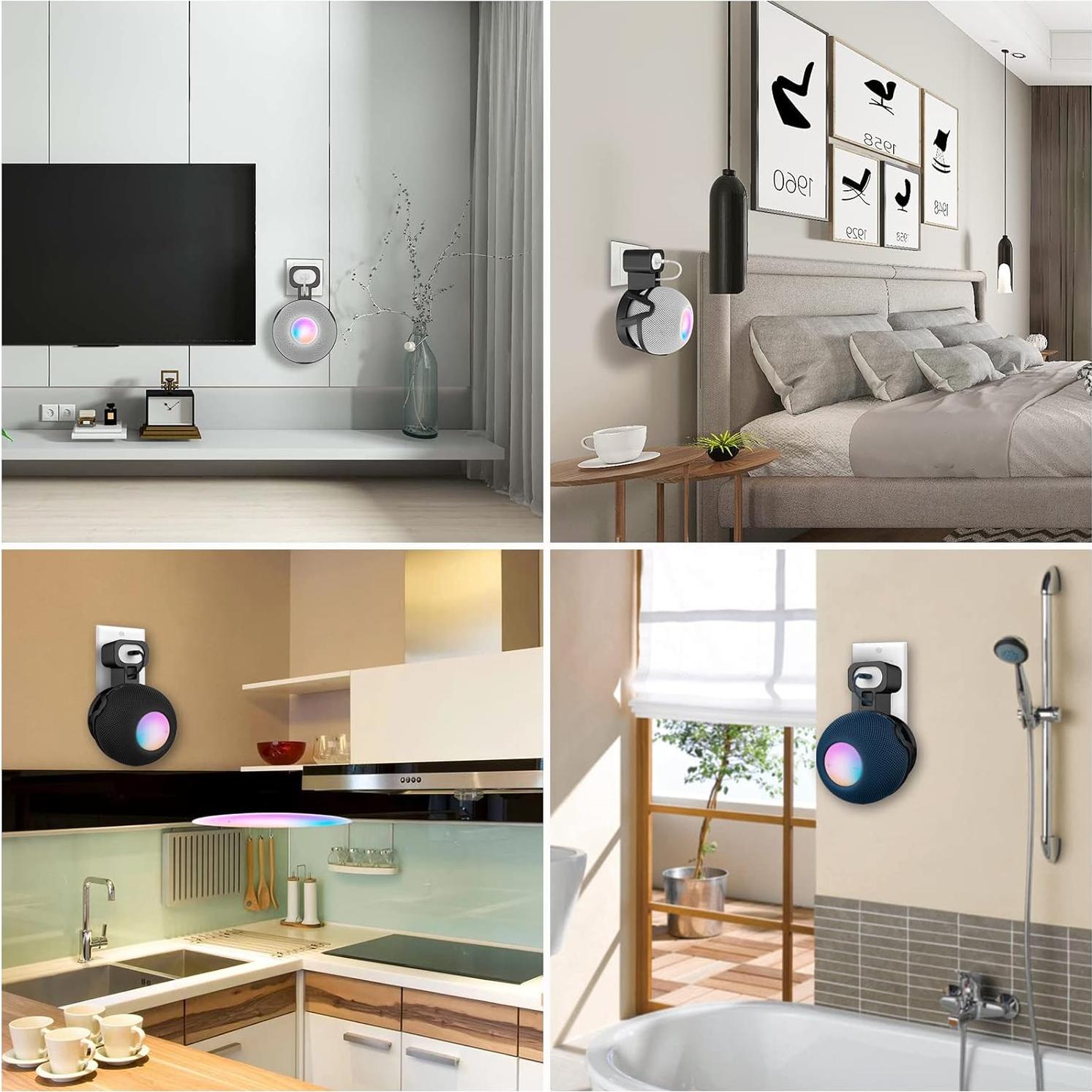 Soporte de Pared para Apple HomePod Mini HeyMoonTong Negro