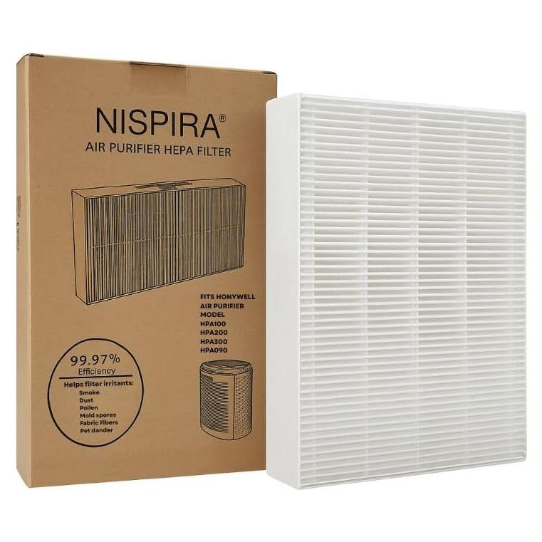 Filtro de Reemplazo HEPA Nispira para Purificador Honeywell HPA300