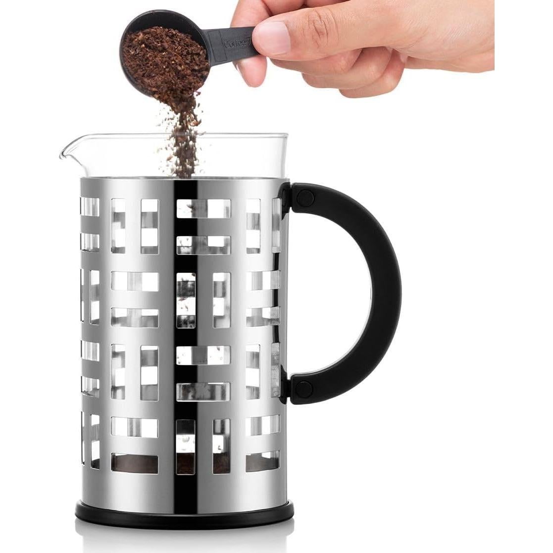 Cafetera Prensa Francesa Bodum 1.0L Acero Inoxidable