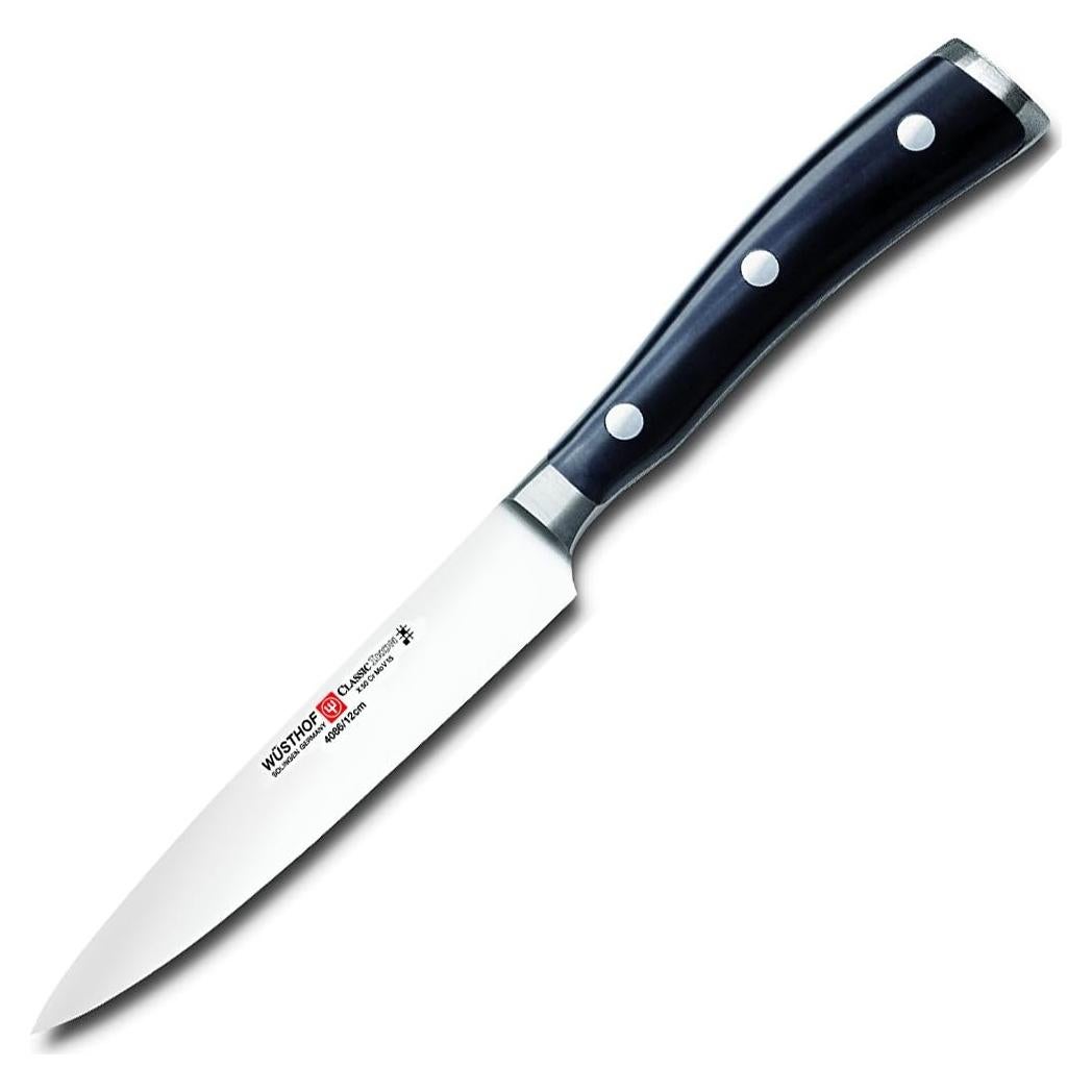 Cuchillo de Utilidad Wüsthof Classic Ikon 11.43 cm Forjado