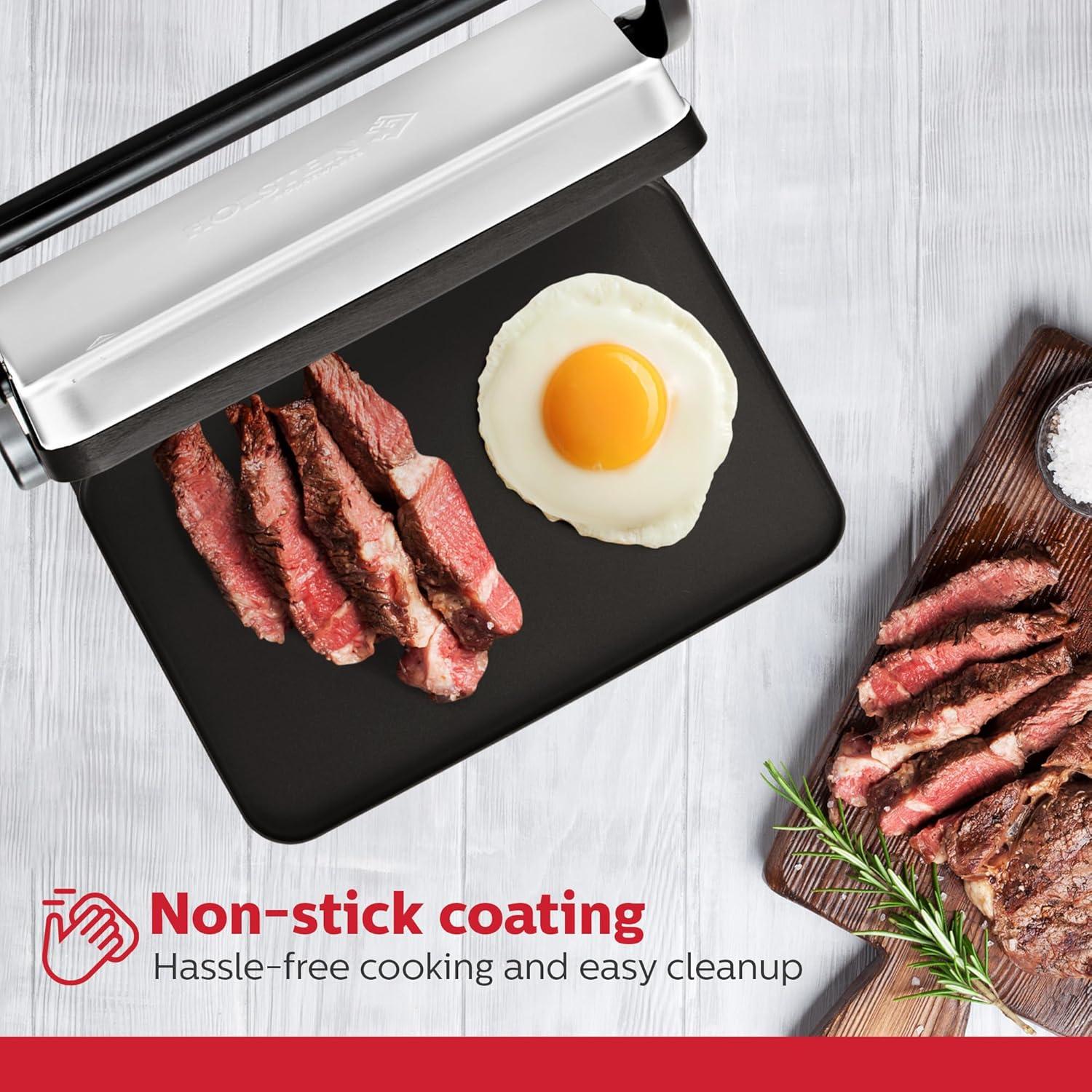 Plancha Eléctrica Holstein Housewares para Sándwiches 31.4x15.2cm