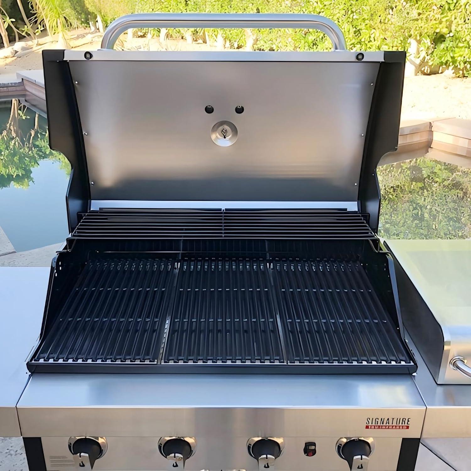 Rejillas de Hierro Fundido Charbroil 17 x 24 cm 3-Pack