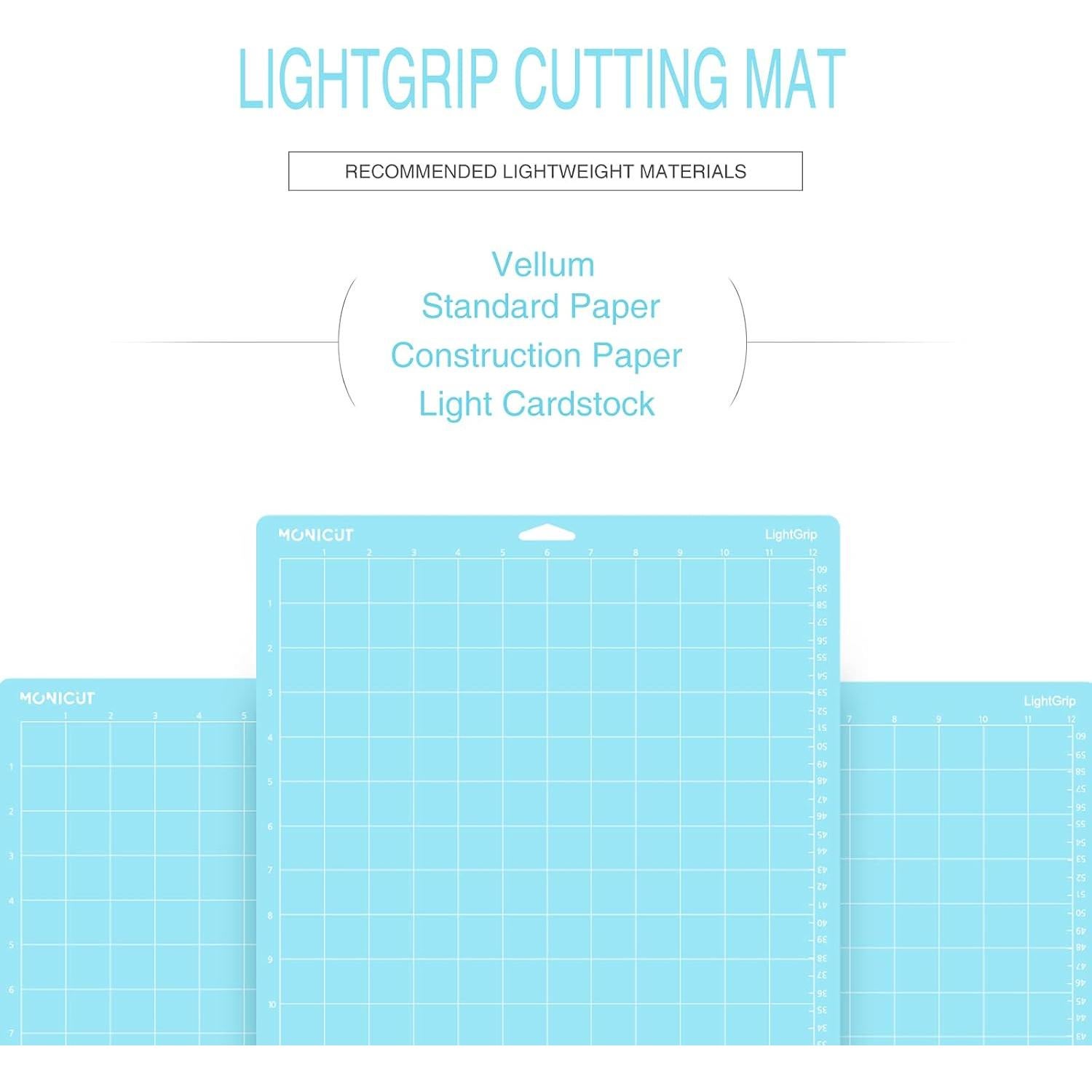 Alfombrilla de Corte Monicut 30.48x60.96 cm 3 Pcs Antideslizante