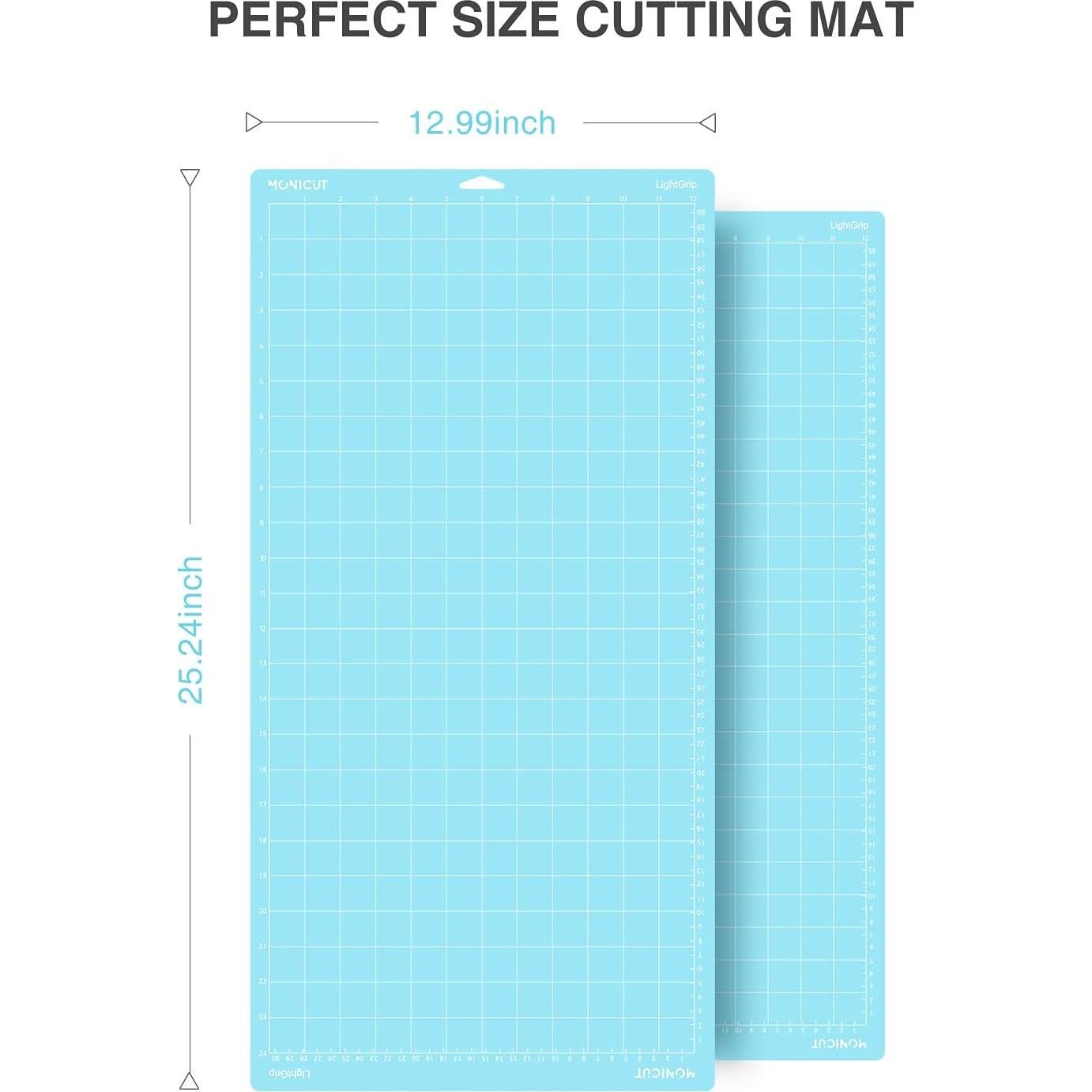 Alfombrilla de Corte Monicut 30.48x60.96 cm 3 Pcs Antideslizante