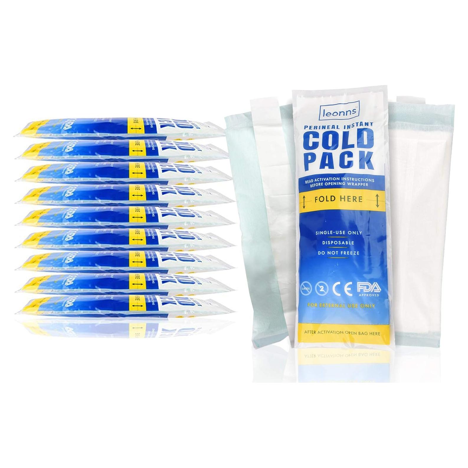 Compresas Frías Perineales Leonns 12 Unidades Postparto
