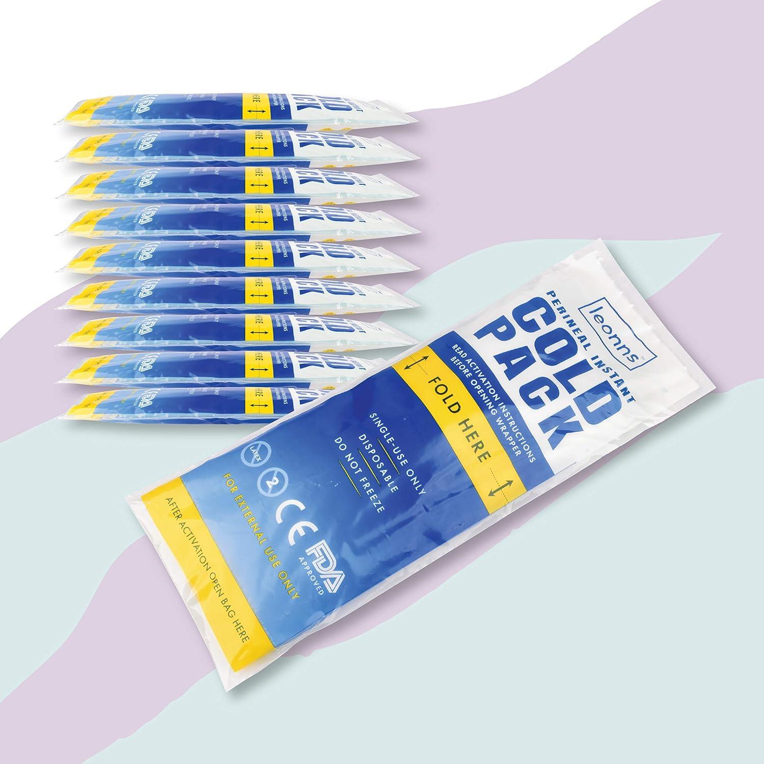 Compresas Frías Perineales Leonns 12 Unidades Postparto