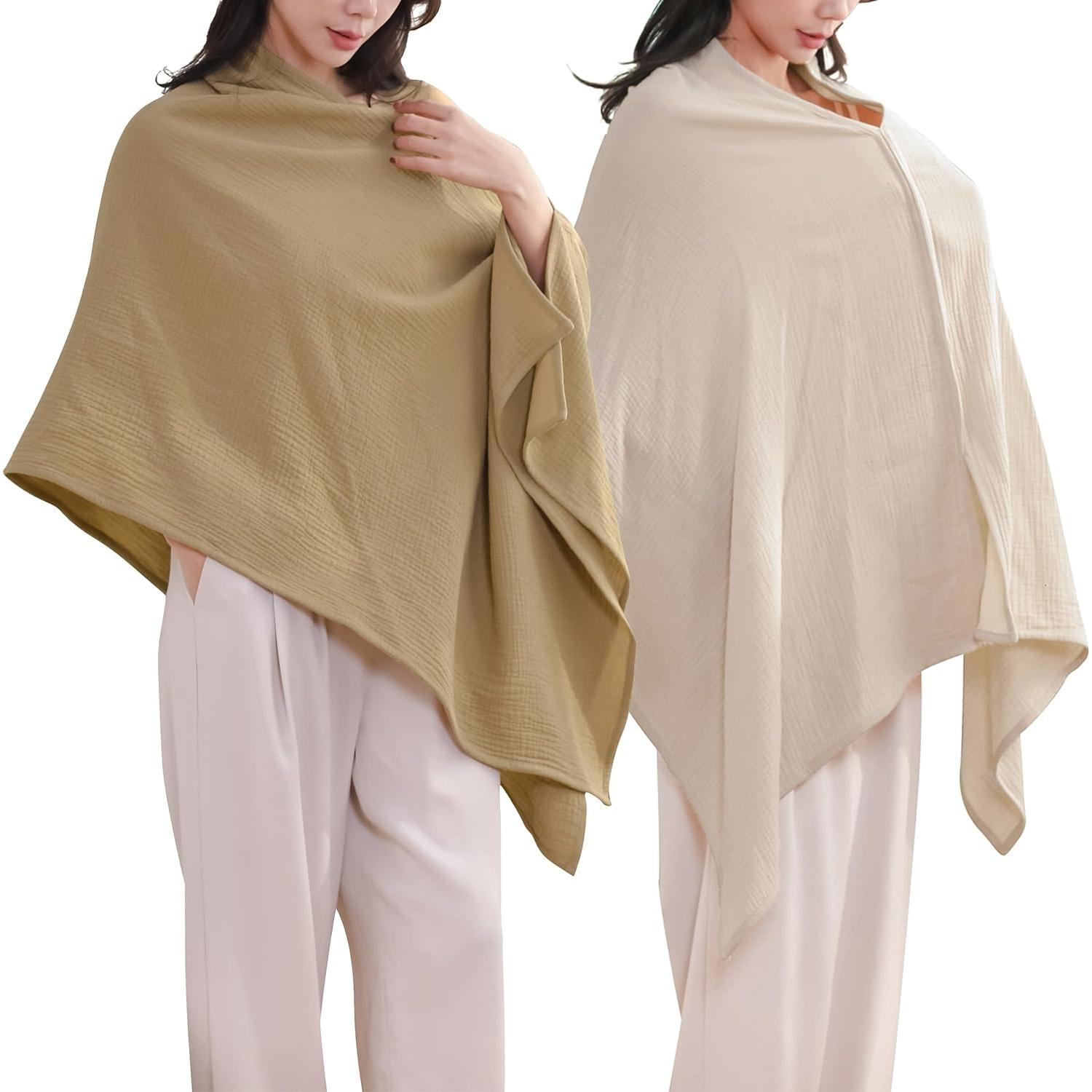 Cubiertas de Lactancia 2 Paquetes TADO Muselina Algodón Orgánico