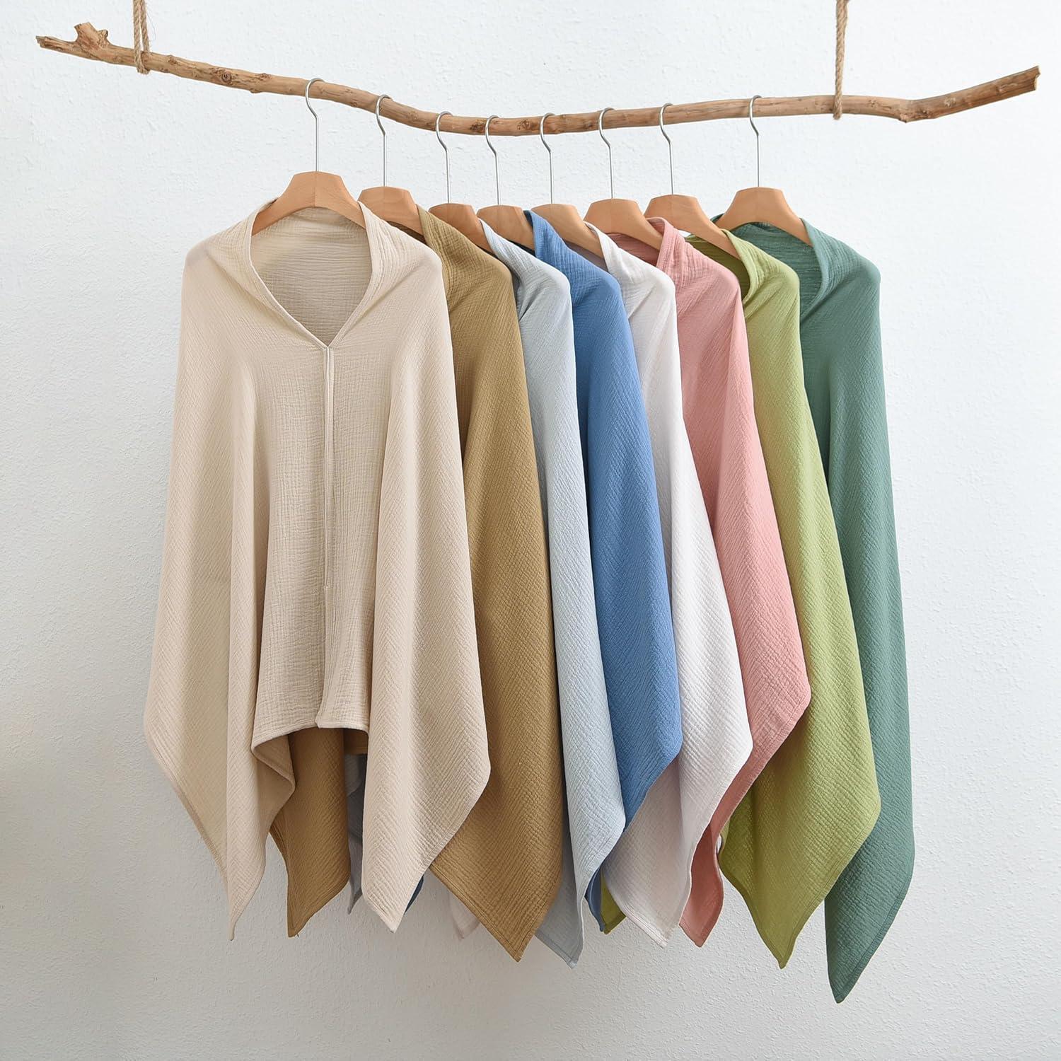 Cubiertas de Lactancia 2 Paquetes TADO Muselina Algodón Orgánico