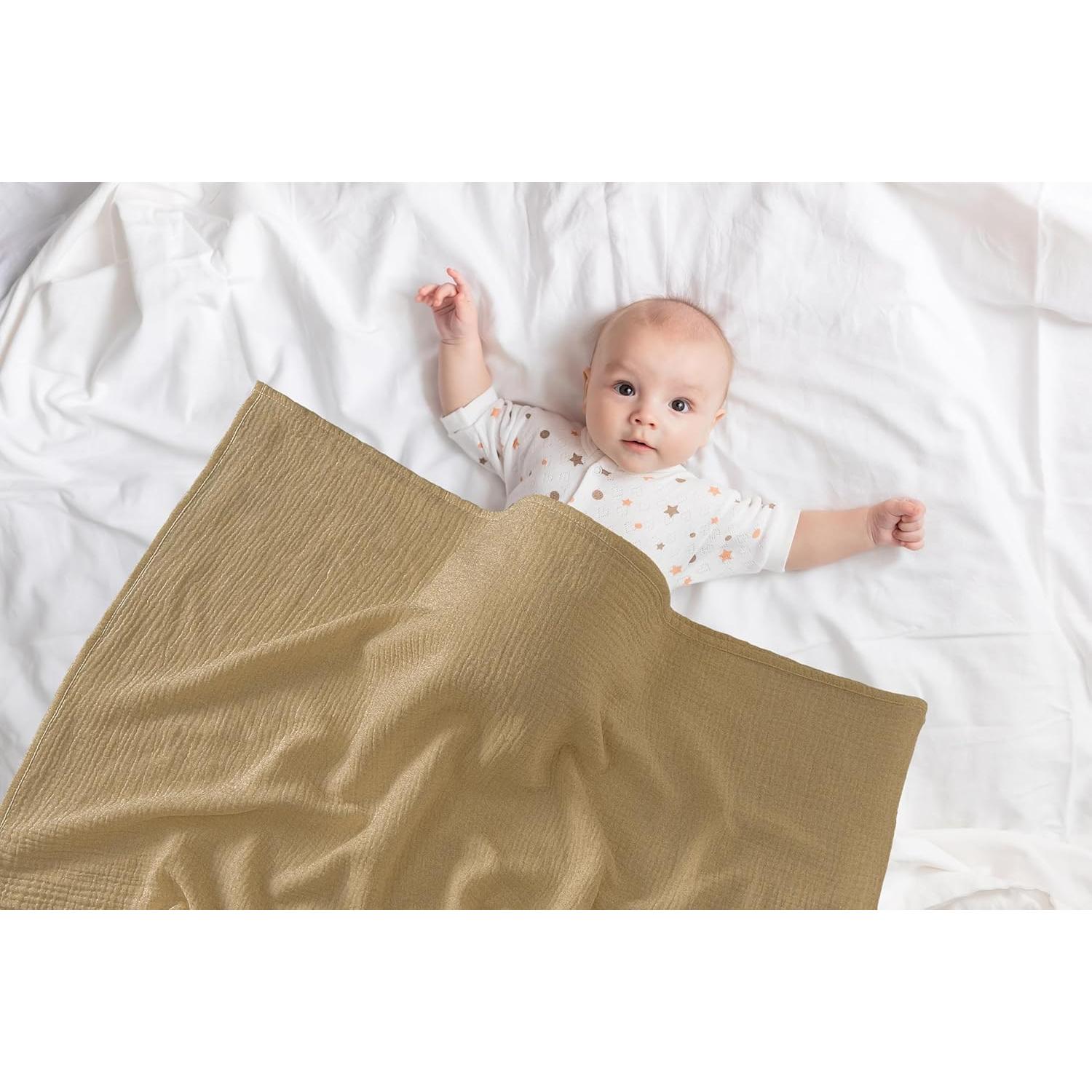 Cubiertas de Lactancia 2 Paquetes TADO Muselina Algodón Orgánico