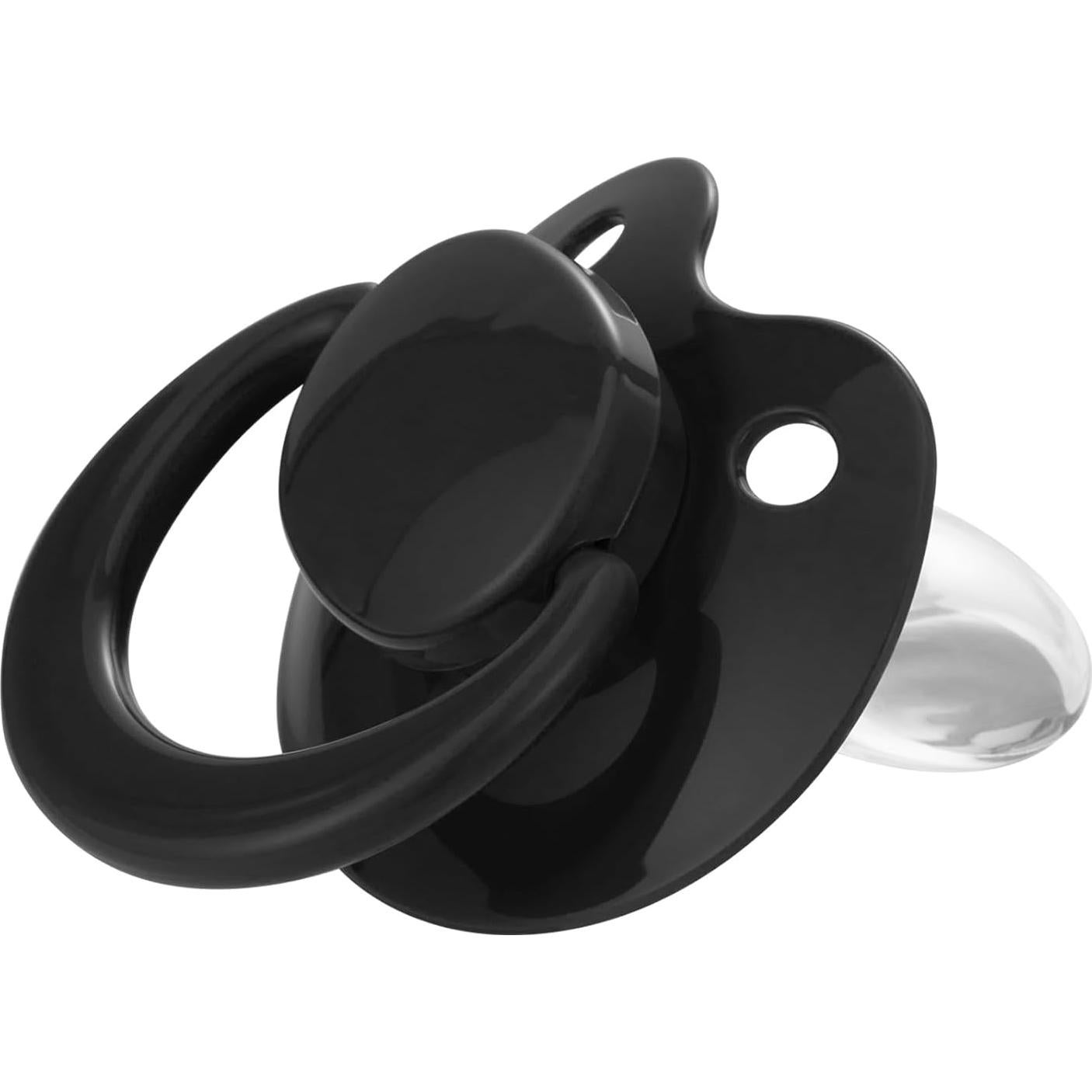 Chupete Adulto Bigshield de Silicona Reemplazable Negro