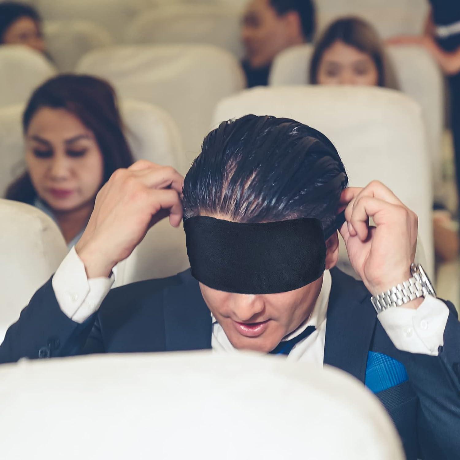 Almohadas de Viaje JenPen 2 Piezas Ajustables Negras