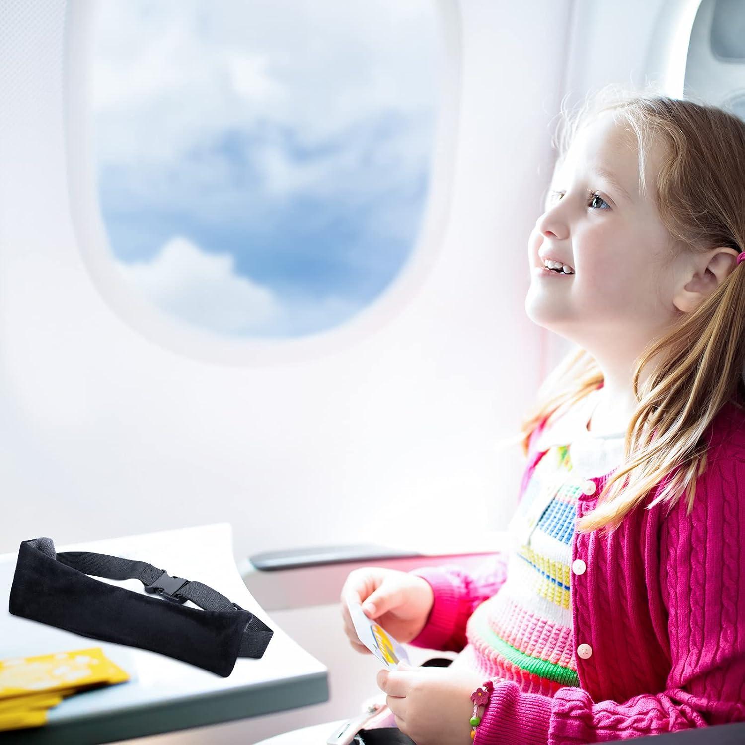 Almohadas de Viaje JenPen 2 Piezas Ajustables Negras