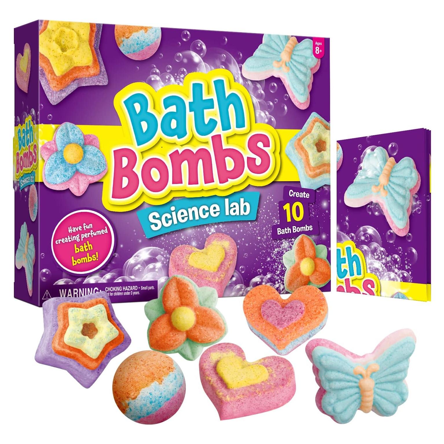 Kit de Bombas de Baño XXTOYS - Crea 10 Bombas Efervescentes