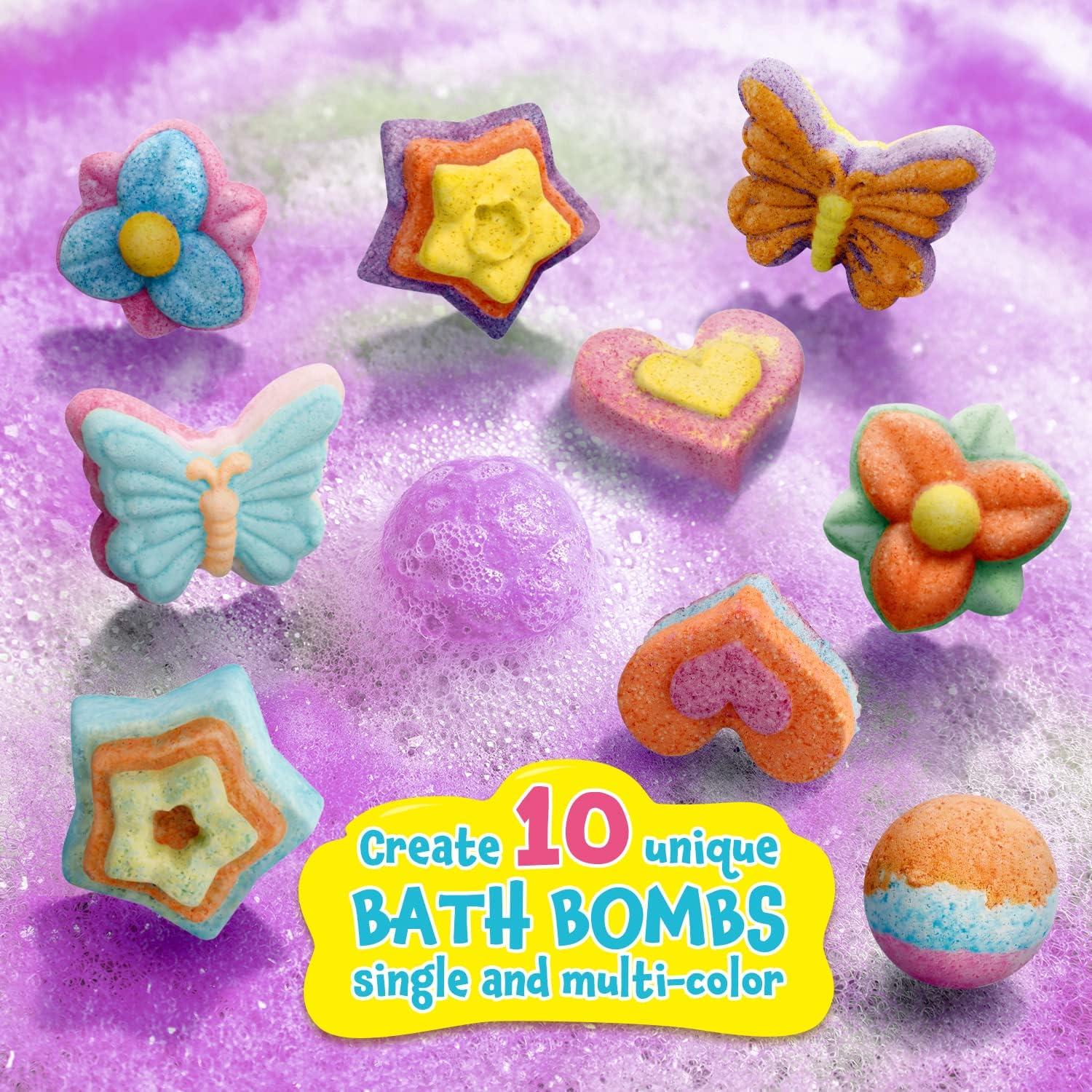 Kit de Bombas de Baño XXTOYS - Crea 10 Bombas Efervescentes