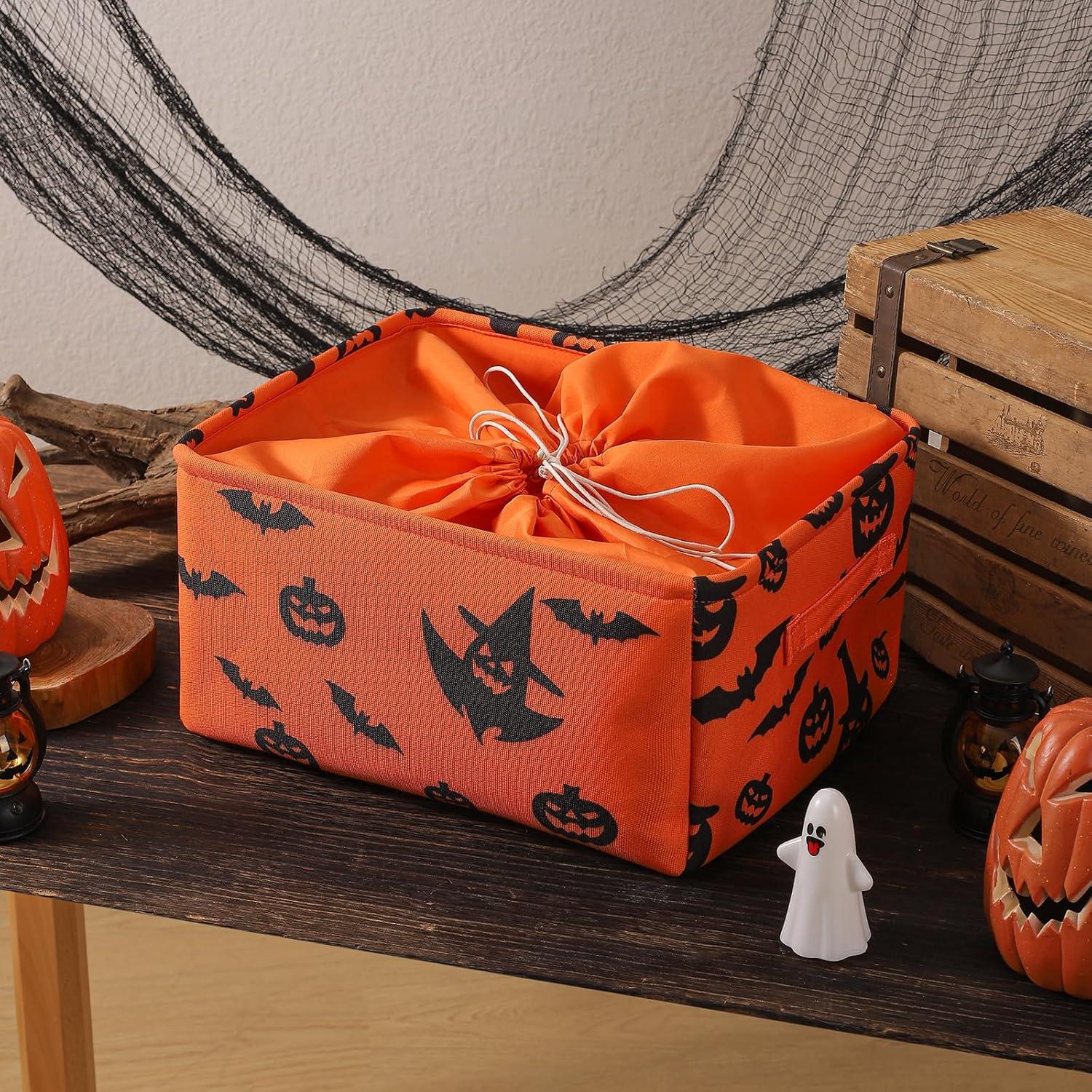 Cesta de Almacenamiento de Halloween INough Grande 41x31x21cm