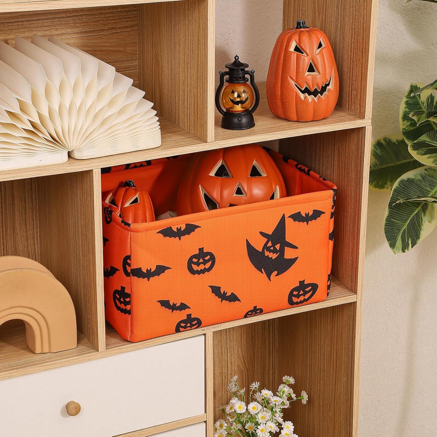 Cesta de Almacenamiento de Halloween INough Grande 41x31x21cm