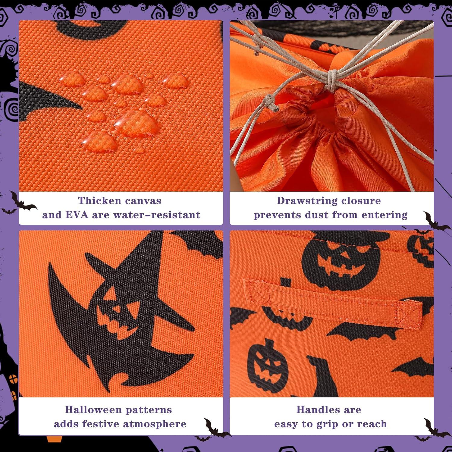 Cesta de Almacenamiento de Halloween INough Grande 41x31x21cm