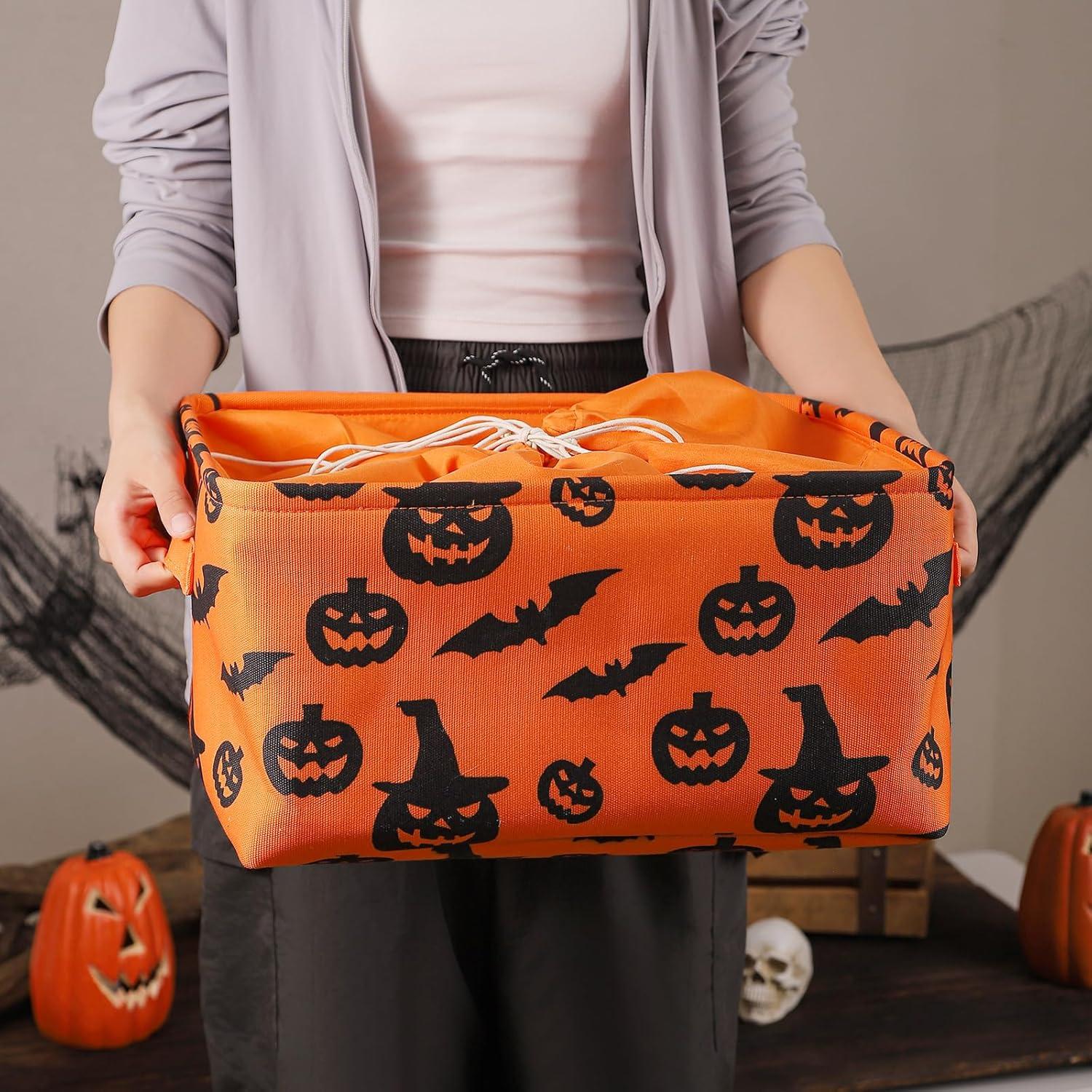 Cesta de Almacenamiento de Halloween INough Grande 41x31x21cm