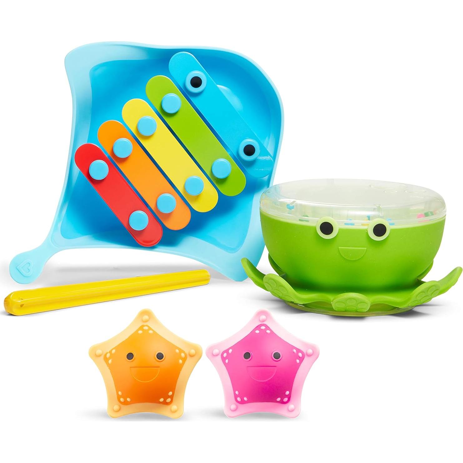 Juguete de Baño Musical Munchkin Bath Beats - Set 5 Piezas
