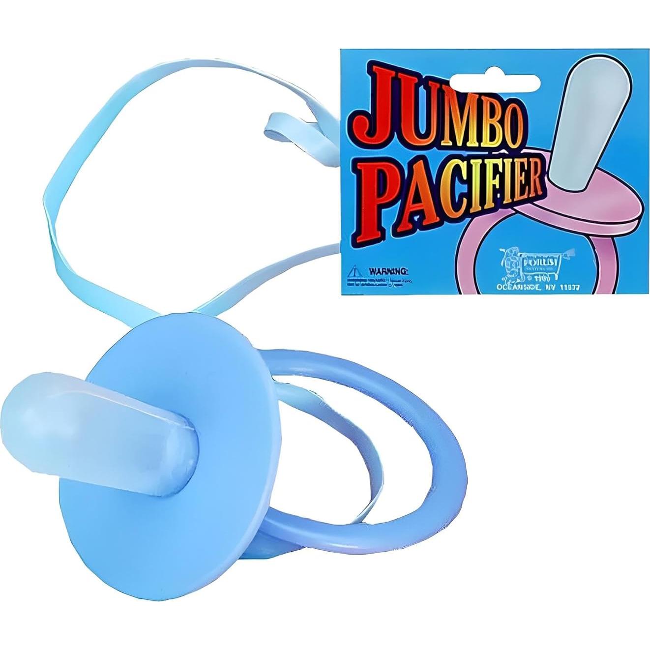 Chupete Jumbo Azul Forum Novelties - Regalo Broma