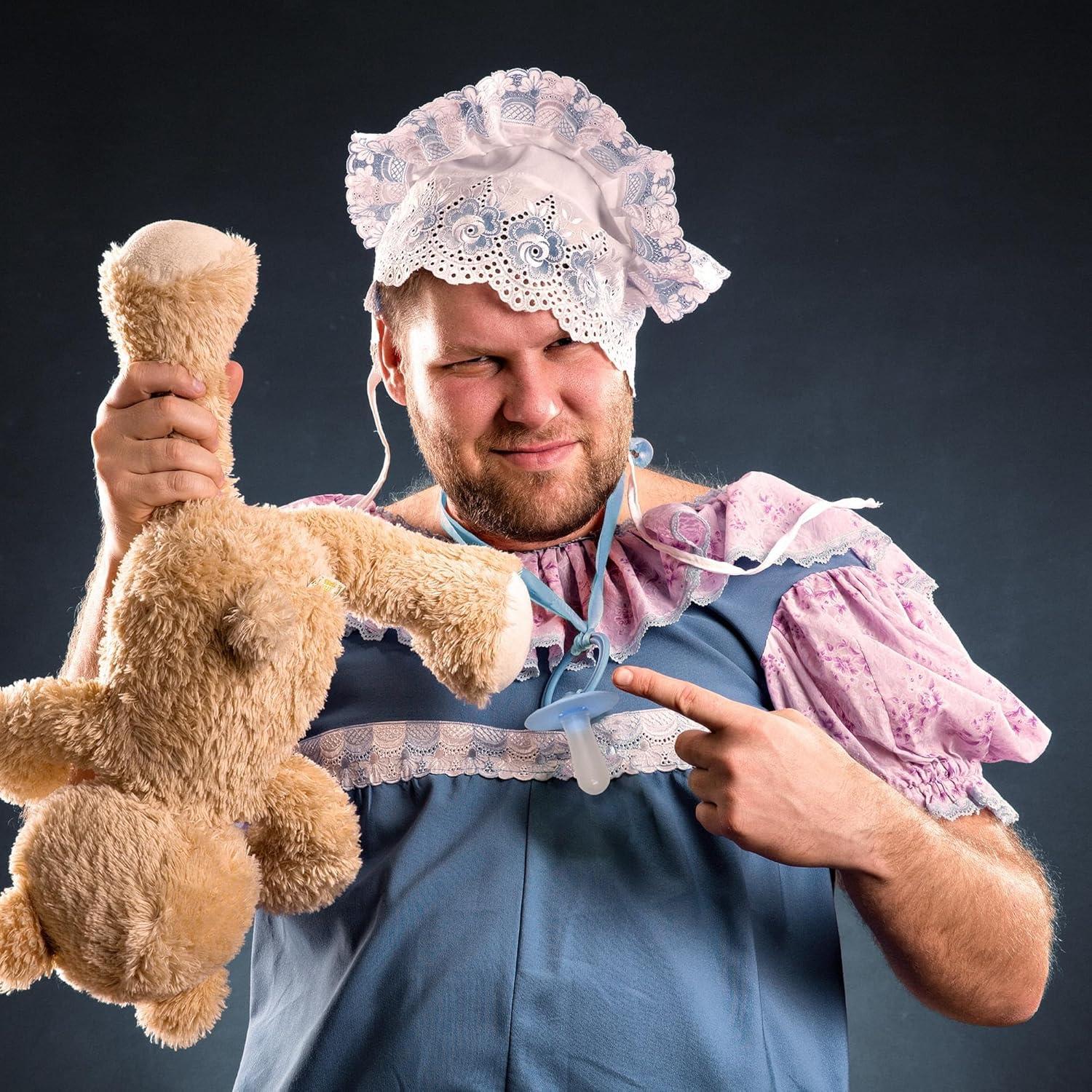 Chupete Jumbo Azul Forum Novelties - Regalo Broma